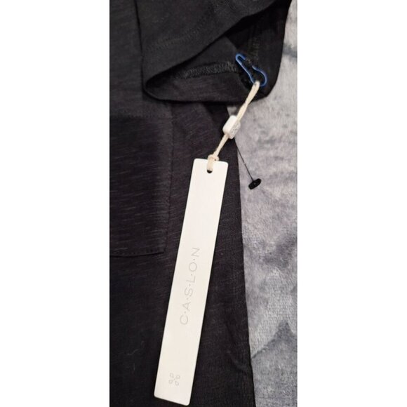 NEW Caslon Black V-Neck T-Shirt Sz XS - Picture 4 of 6